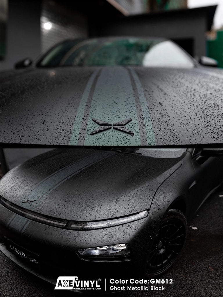 Ghost Metallic Black Vinyl