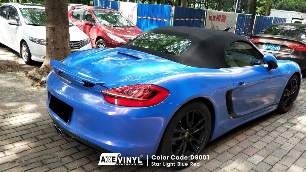 Star Light Blue Red Vinyl