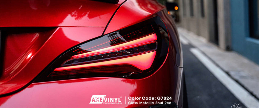 Gloss Metallic Soul Red Vinyl