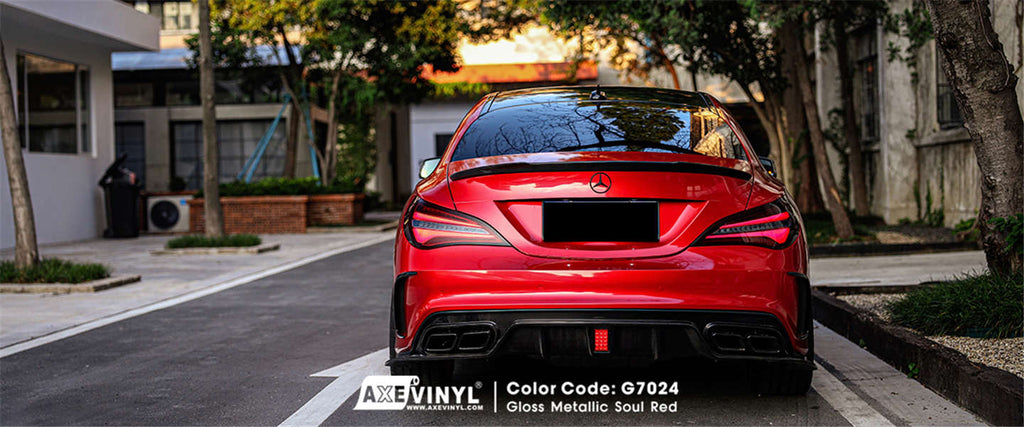 Gloss Metallic Soul Red Vinyl