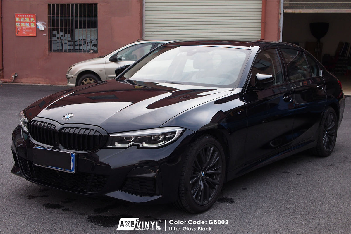 ULTRA-GLOSS® Metallic Heavy Metal Black - Glossiest vinyl wrap