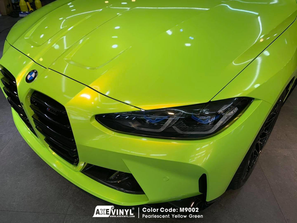 Pearlescent Yellow Green Vinyl