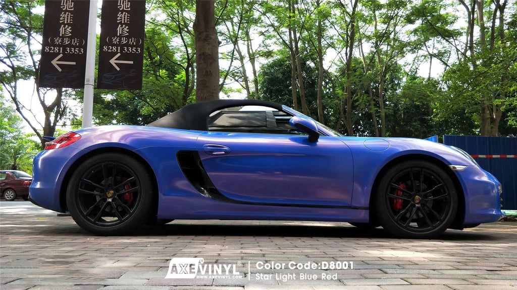 Star Light Blue Red Vinyl