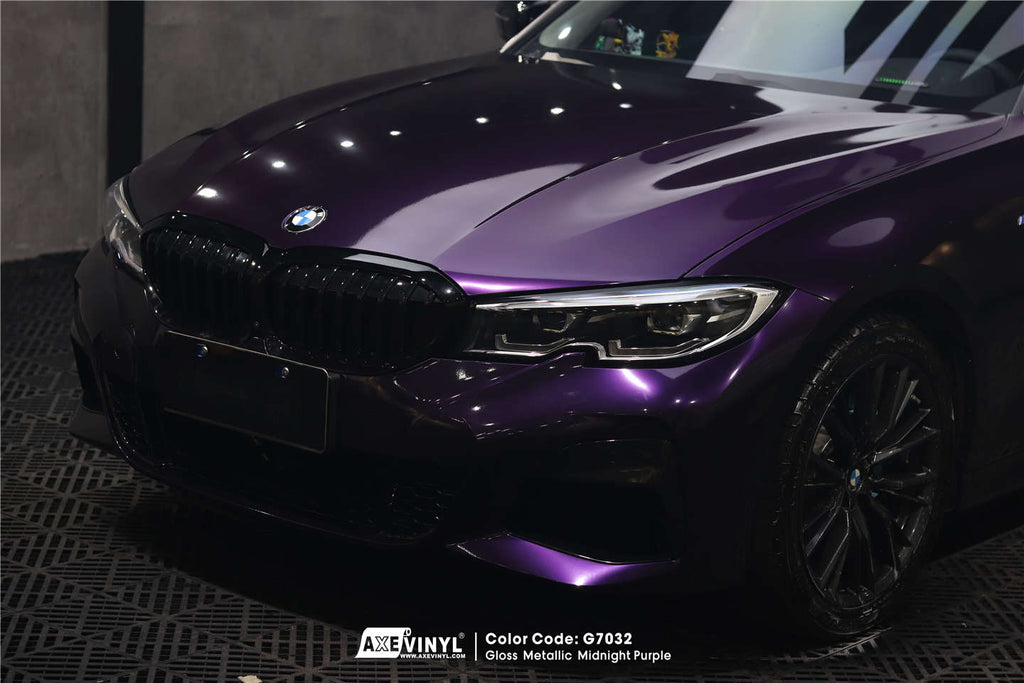 Gloss Metallic Midnight Purple Vinyl