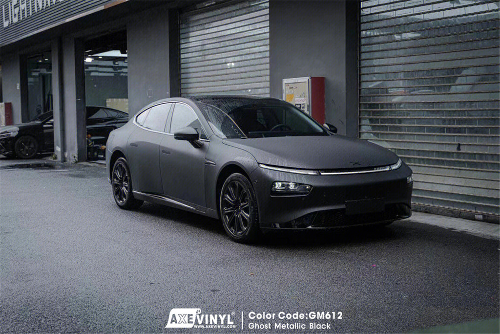 Ghost Metallic Black Vinyl