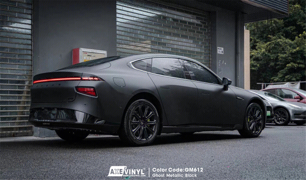 Ghost Metallic Black Vinyl