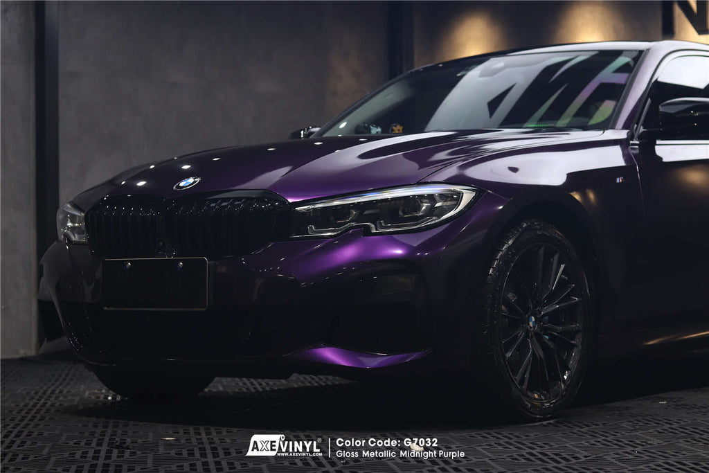 Gloss Metallic Midnight Purple Vinyl