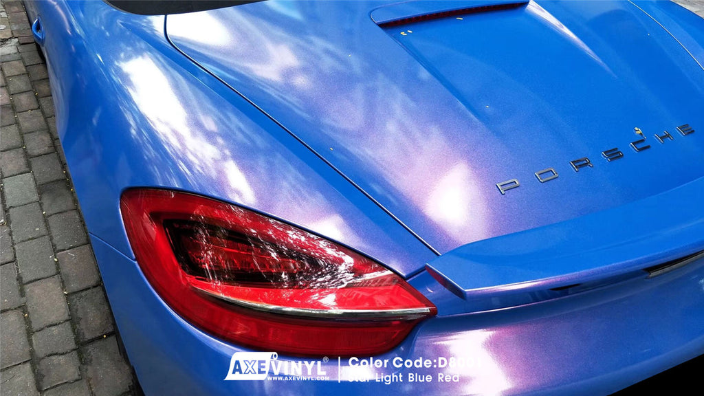 Star Light Blue Red Vinyl