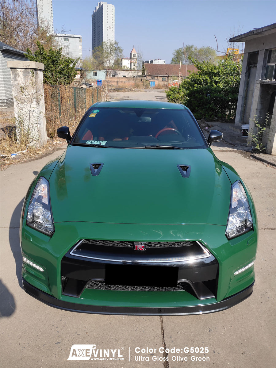 Ultra Gloss Olive Green Vinyl – AXEVINYL
