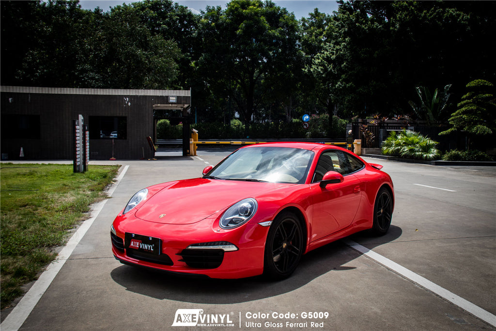 Ultra Gloss Ferrari Red Vinyl