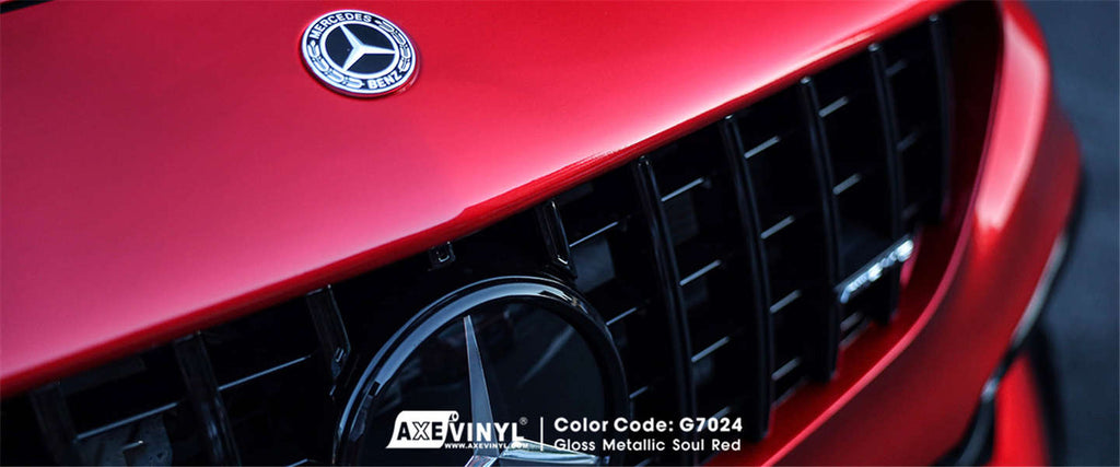 Gloss Metallic Soul Red Vinyl