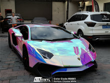 Load image into Gallery viewer, Rainbow Chrome White Vinyl