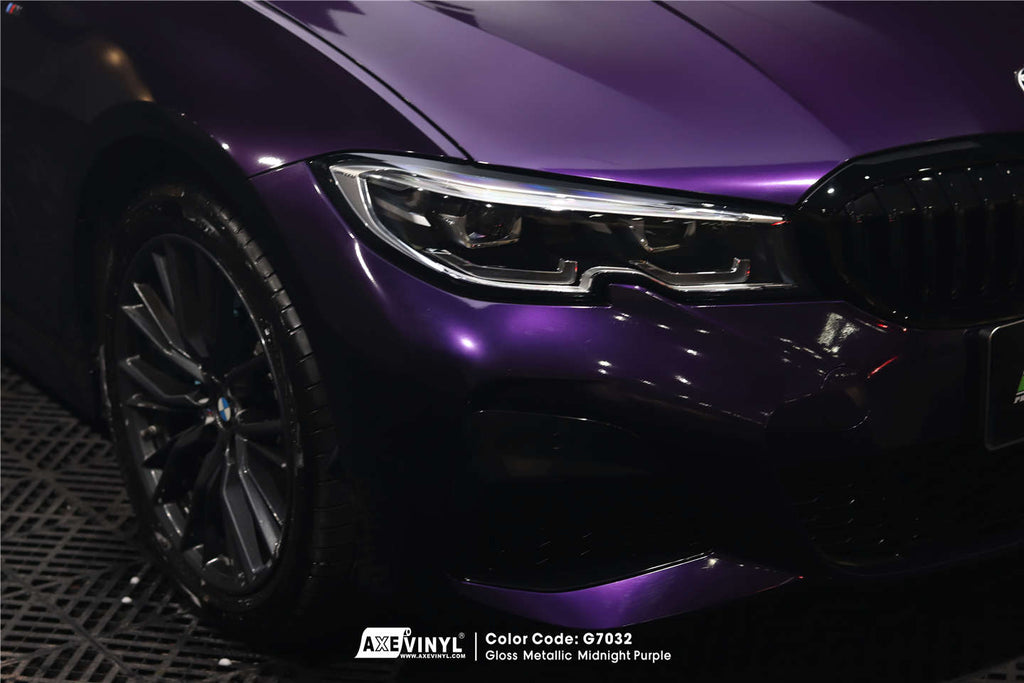 Gloss Metallic Midnight Purple Vinyl