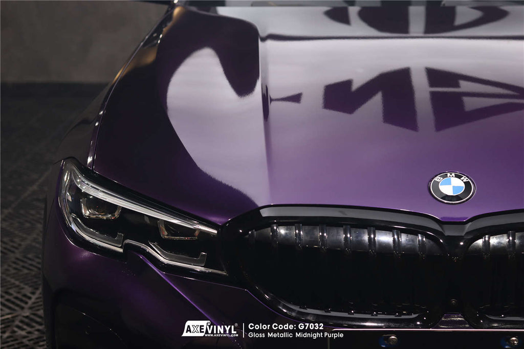 Gloss Metallic Midnight Purple Vinyl