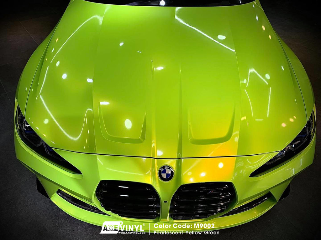 Pearlescent Yellow Green Vinyl