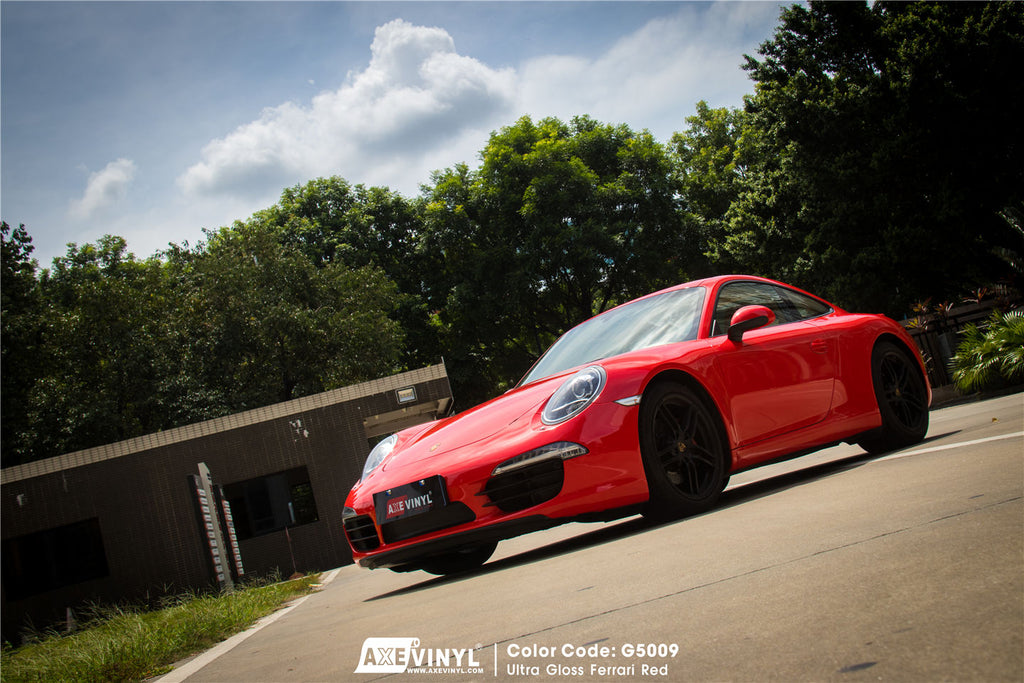 Ultra Gloss Ferrari Red Vinyl