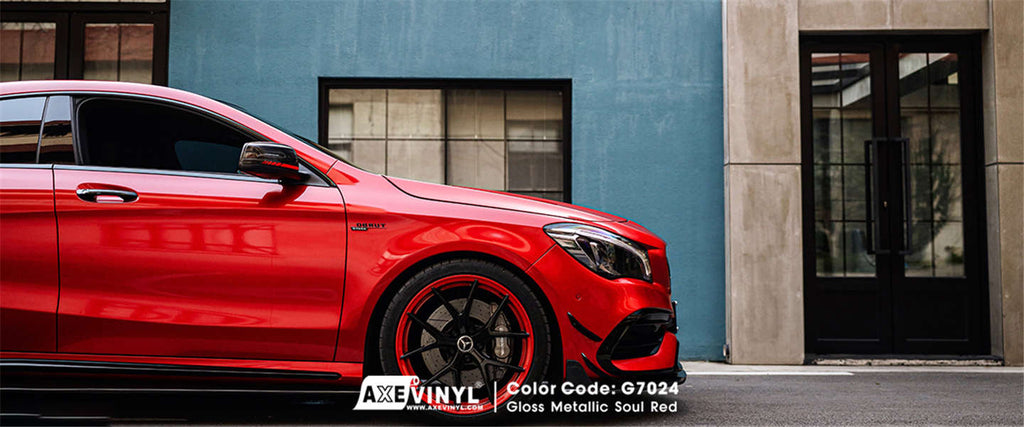 Gloss Metallic Soul Red Vinyl