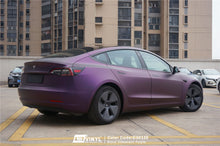 Load image into Gallery viewer, Black Iridescent Purple Vinyl