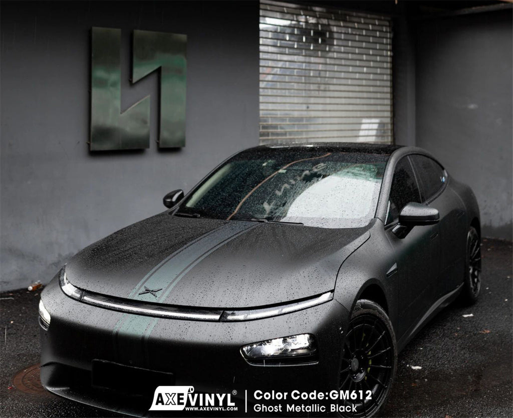 Ghost Metallic Black Vinyl