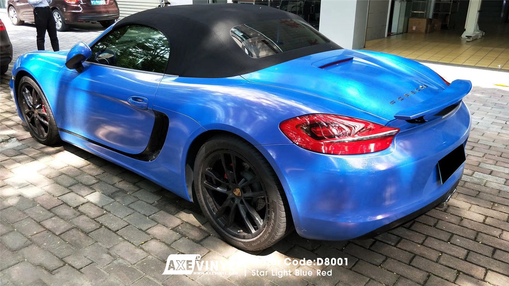 Star Light Blue Red Vinyl