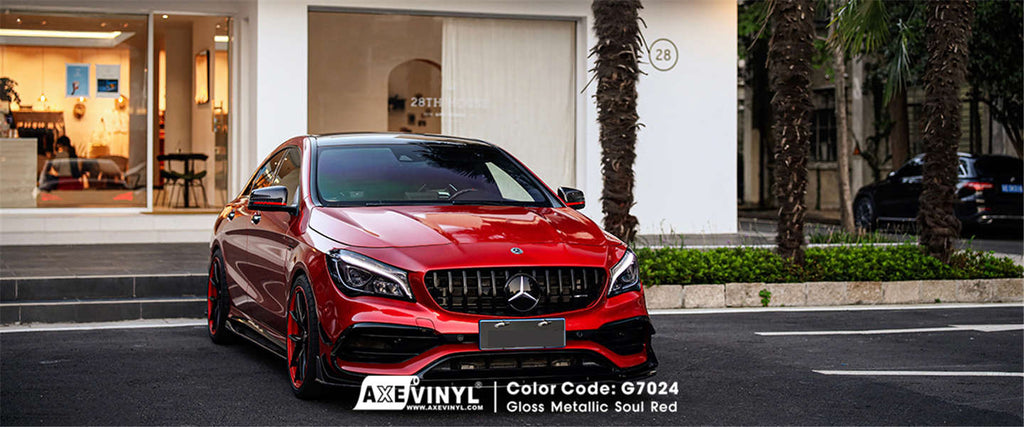 Gloss Metallic Soul Red Vinyl