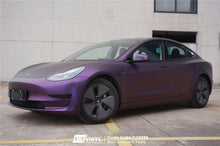 Load image into Gallery viewer, Black Iridescent Purple Vinyl