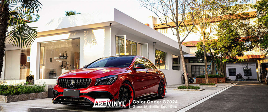 Gloss Metallic Soul Red Vinyl