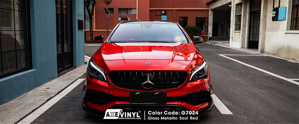 Gloss Metallic Soul Red Vinyl