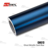 Ghost Metallic Dark Blue Vinyl