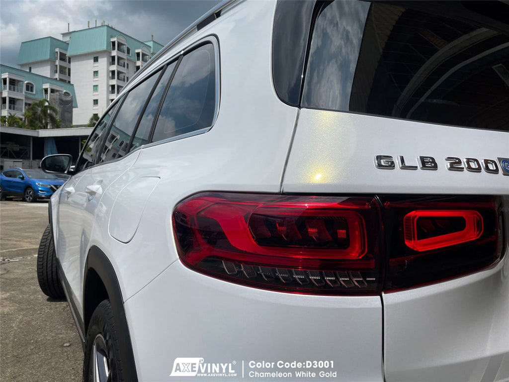 Gloss Chameleon White Gold Vinyl