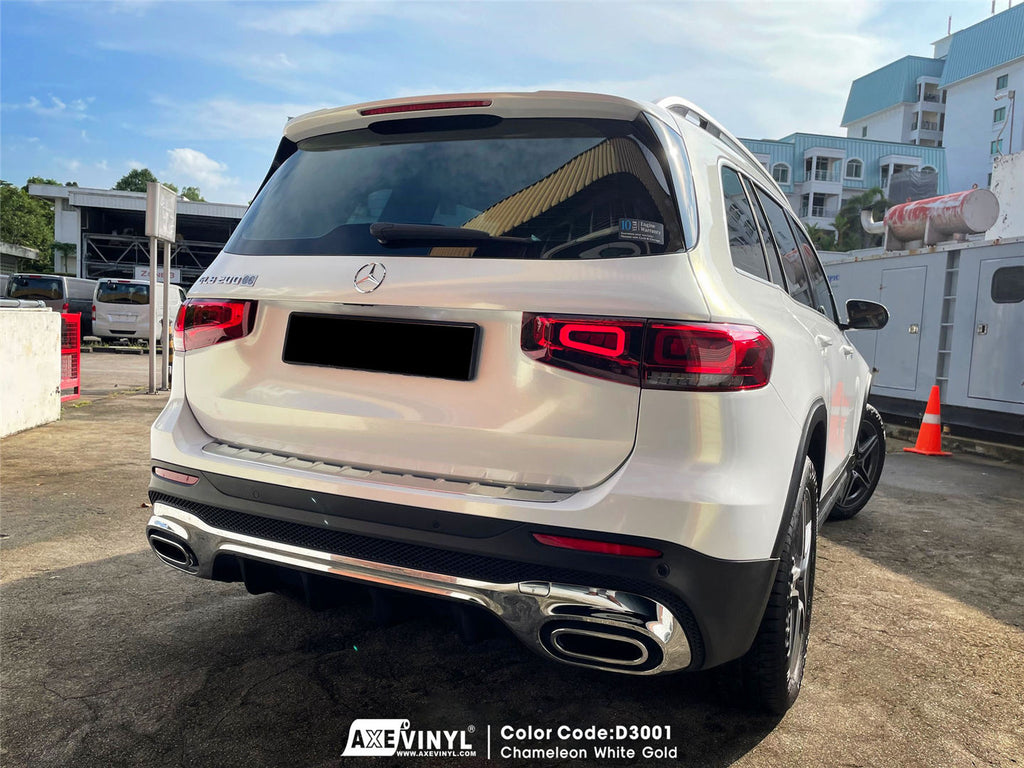 Gloss Chameleon White Gold Vinyl