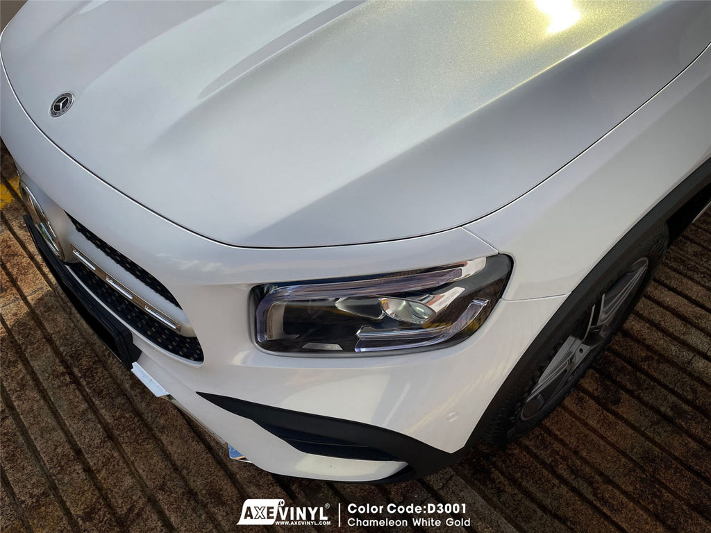 Gloss Chameleon White Gold Vinyl