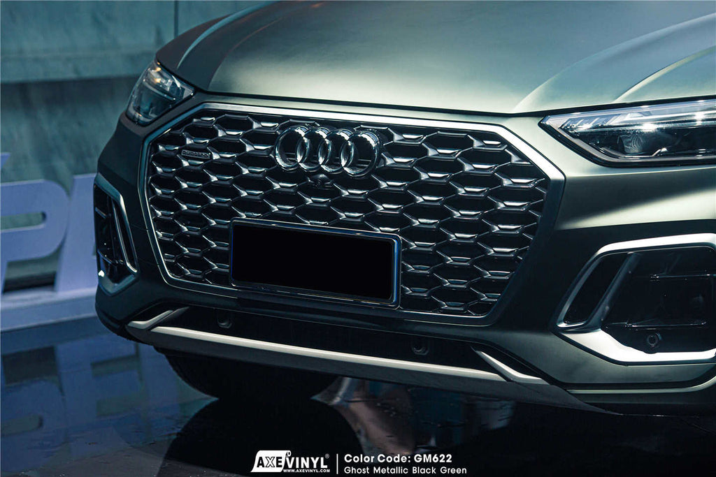 Ghost Metallic  Black Green Vinyl