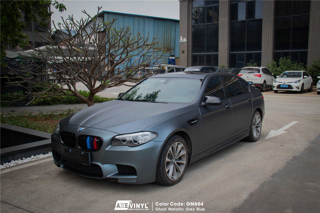 Ghost Metallic Grey Blue Vinyl