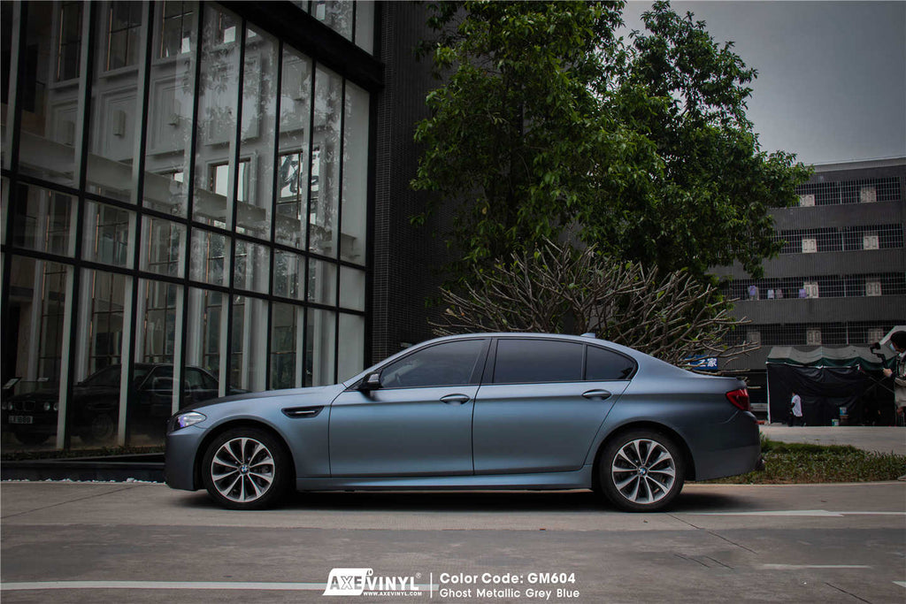 Ghost Metallic Grey Blue Vinyl