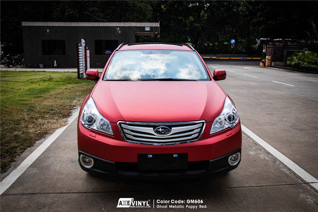Ghost Metallic Poppy Red Vinyl