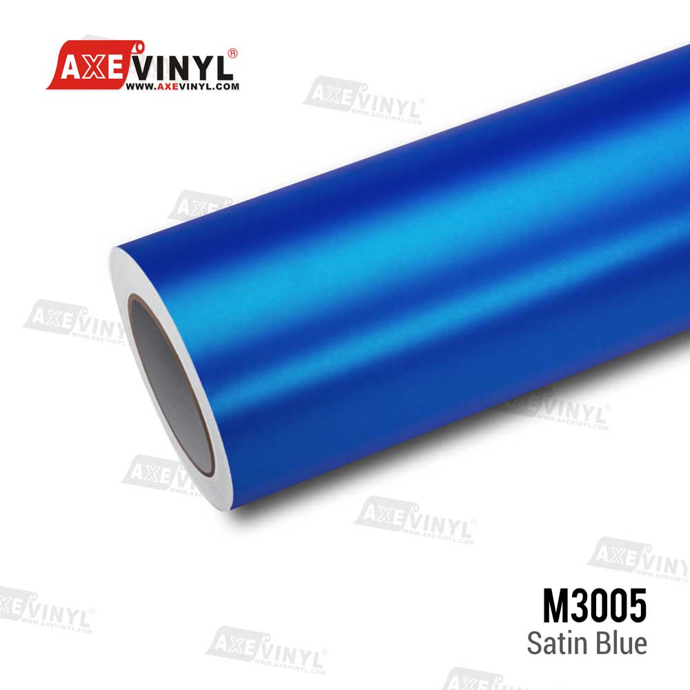 Satin Blue Vinyl – AXEVINYL