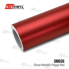 Ghost Metallic Poppy Red Vinyl