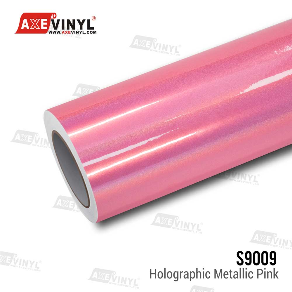 Gloss Holographic Pink Vinyl – AXEVINYL