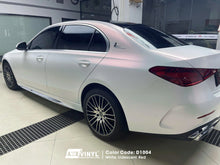 Load image into Gallery viewer, White Iridescent Red Vinyl