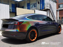 Load image into Gallery viewer, Gloss Psychedelic Black Vinyl