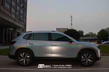 Load image into Gallery viewer, Satin Holographic Silver Vinyl