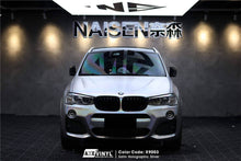 Load image into Gallery viewer, Satin Holographic Silver Vinyl