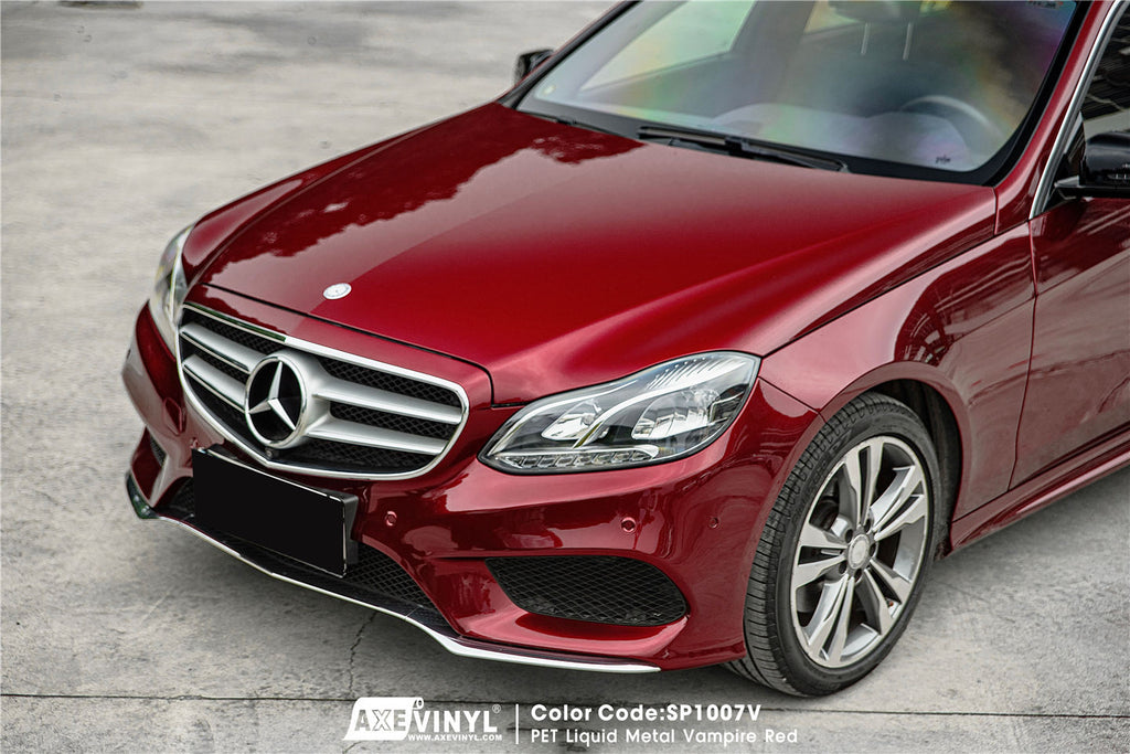 PET Liquid Metal Vampire Red Vinyl