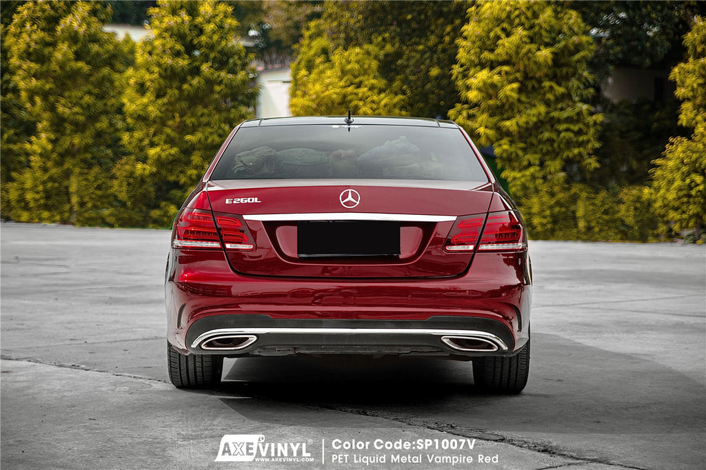 PET Liquid Metal Vampire Red Vinyl