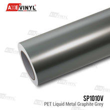Load image into Gallery viewer, PET Liquid Metal Graphite Grey Vinyl