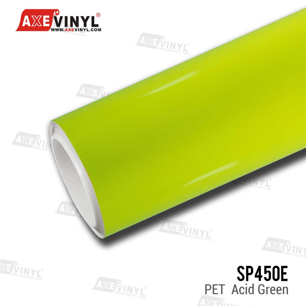 PET Liquid Metal Yellow Lime Vinyl – AXEVINYL