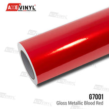 Load image into Gallery viewer, Gloss Metallic Blood Red Vinyl