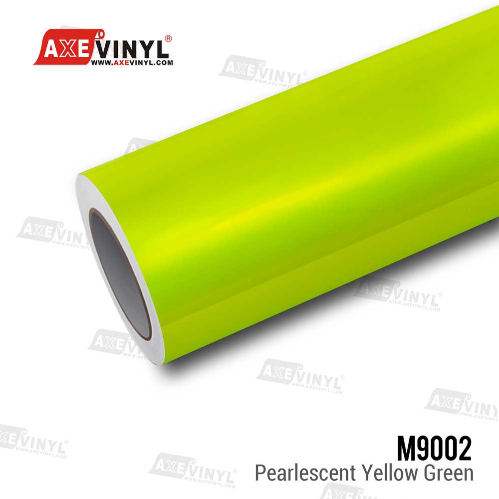 Pearlescent Yellow Green Vinyl