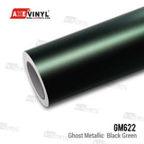 Ghost Metallic  Black Green Vinyl